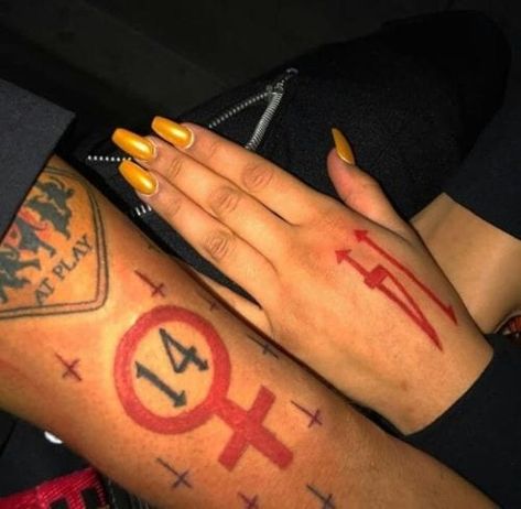 Trippie Redd's "Topanga": A Satanic Ritual Disguised as a Music Video Aesthetic Tats, Occult Meaning, Satanic Ritual, Trippie Red, Rapper Wallpaper Iphone, Tattoo Meanings, Cool Illusions, Red Ink Tattoos, Sunflower Tattoos