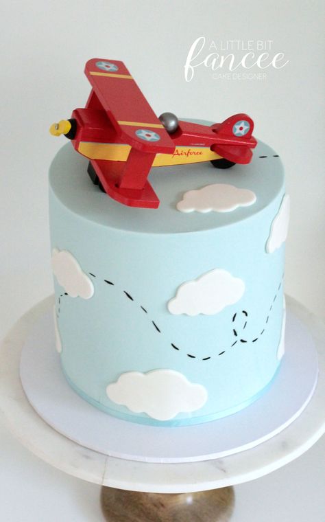 Airplane Cake Ideas Birthday, Airplane Bday Cake, Time Flies Birthday Party Cake, Two Fly Birthday Cake, Airplane Birthday Party Cake, Aeroplane Party Ideas Boys, Airplane 1st Birthday Cake, Aeroplane Birthday Theme, Airplane Two Year Old Birthday