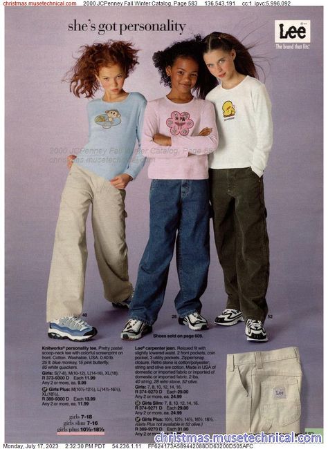 2000 JCPenney Fall Winter Catalog, Page 583 - Catalogs & Wishbooks Inez Aesthetic, 2000s Kids Fashion, 2000s School Outfits, 2000s Kids Clothes, 90s Magazine Fashion, School Outfits Winter, 90s Kids Fashion, 2000s School, 2000 Outfits