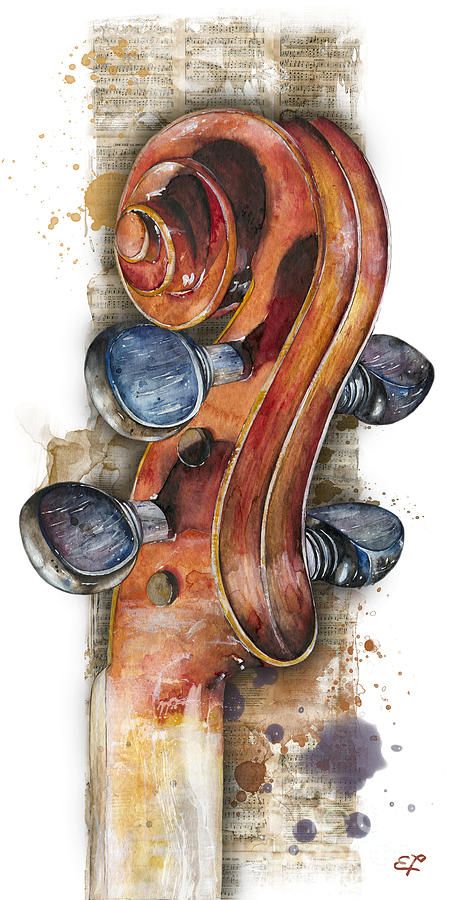 Cello Art, Music Paintings, Violin Painting, Arte Jazz, Violin Art, Instruments Art, Music Painting, Musical Art, Musical Instrument