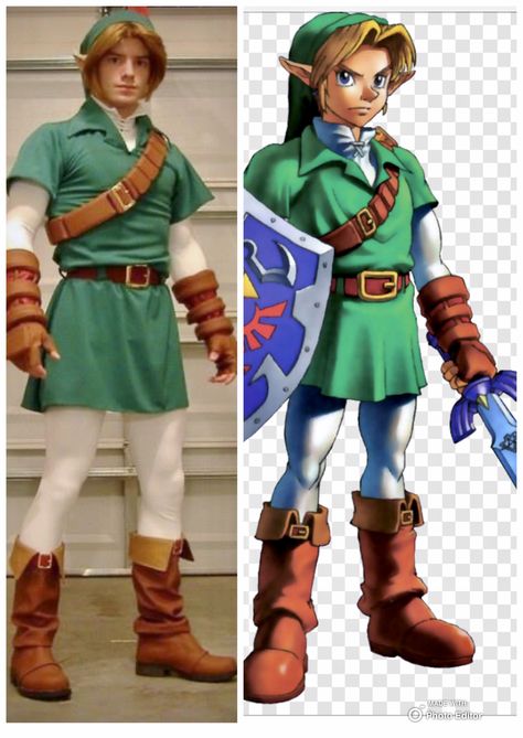 Link From Zelda Costume, Legend Of Zelda Costume Diy, Zelda And Link Costumes, Link And Zelda Cosplay, Link And Zelda Costumes, Link Costume Diy, Zelda Halloween Costumes, Tire Armor, Zelda Link Cosplay