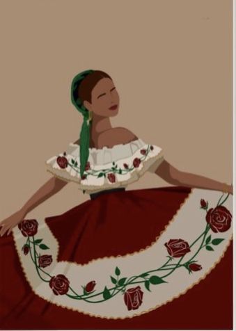 Mexican Culture Art Drawings, Guitar Art Painting, Dancer Drawing, Mexican Artwork, Mexican Culture Art, Dancers Art, Mexican Culture, African American Art, Mexican Art