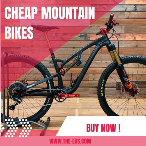 Cheap mountain bikes for sale ! How do you find the best one. Mountain biking is one of the most popular outdoor activities, but it can be expensive to get the right bike. For your ease, we’ve compiled a list of the cheapest MTB bikes on the market. We’ll cover all types of mountain bikes, […] Specialized Mountain Bikes, Trek Mountain Bike, Best Mtb, Mountain Bikes For Sale, Full Suspension Mountain Bike, Suspension Bike, Best Mountain Bikes, Trek Bikes, Bike Store