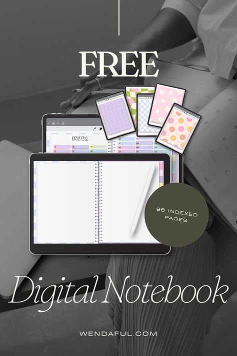 Get Organized with My Free Digital Notebook: Your Ultimate Tool for a Streamlined Life! Blank Digital Planner, Digital Memory Keeping, 2025 Digital Planner Free, Free Hyperlinked Notebook, Digital Notebooks Free, Digital Notebook Ideas, How To Use Digital Planner, Personal Notebook Ideas, Nebo Notes