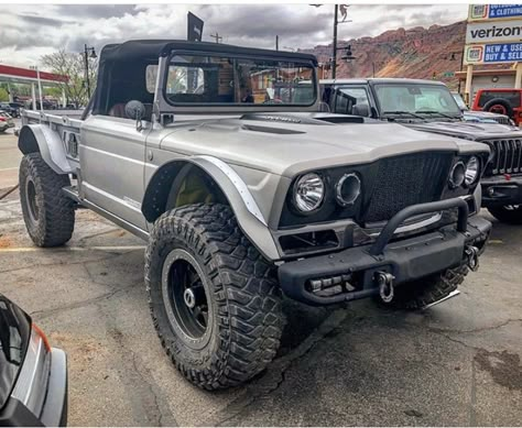 Jeep M715, Hummer Truck, Jeep Pickup Truck, Single Cab Trucks, American Pickup Trucks, Badass Jeep, Datsun Car, Classic Jeeps, Dodge Power Wagon