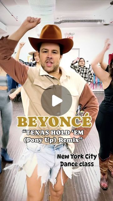 48K views · 3.9K likes | Justin Neto on Instagram: "NYC dance class in the mood for #TexasHoldEm Pony Up Remix by the Queen @beyonce 🤠 Who’s coming to dance with us? ✨✨🐝   #beyonce #danceclass #nyc #tribeca" Salsa Dance Video, Queen Beyonce, Healthy Style, Beyonce Queen, Yoga Dance, Dance Workout Videos, Salsa Dancing, Texas Holdem, Line Dancing