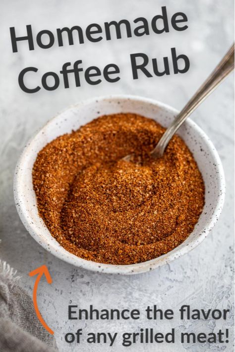 Steak Rub, Steak Rubs For Grilling, Steak Seasoning Recipes, Coffee Rub For Brisket, Coffee Rub For Ribs, Coffee Meat Rub, Coffee Rub Ribs, Coffee Steak Rub, Coffee Rub Brisket