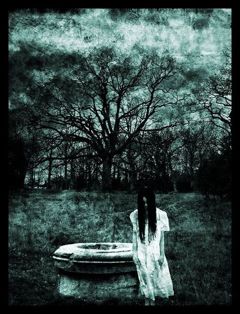 The Ring first time I saw this when it first cam out I was like scared for at least 2 weeks. now when I watch its ah well not as scary just a lil creepy. Samara Morgan, The Ring 2002, Ring Horror, Horror Tattoos, Abandoned Asylums, Creepy Stuff, Creepy Pictures, The Occult, Horror Posters