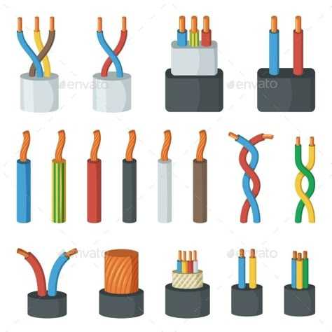 Electrical Cable Wires Different Amperage Solid Wire, Electrical Cable, Wooden Wine Boxes, Nate Diaz, Power Wire, Wire Drawing, Electrical Installation, Ipad 9, Network Cable