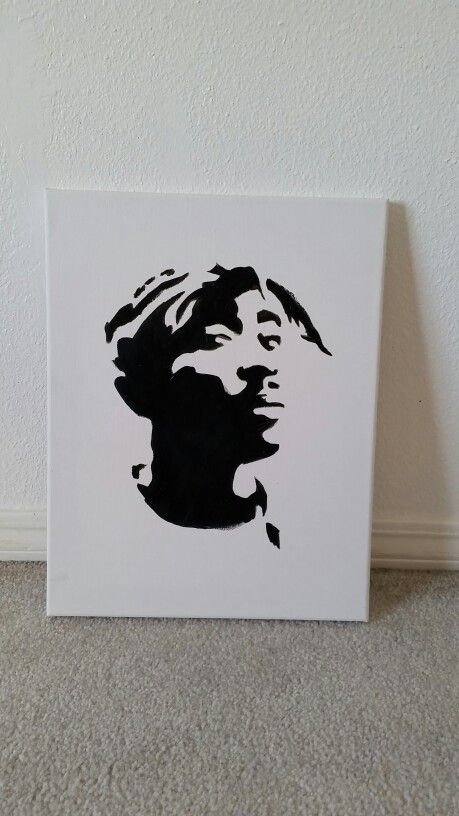 Tupac Shakur #ArtxSarai Tupac Painting Canvases, Tupac Shakur Painting, Tupac Canvas Painting, Tupac Painting Easy, Tupac Drawing Sketches, Swag Paintings, 2pac Drawing, Tupac Drawing, Tupac Painting