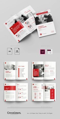 Company Project Proposal Vol. 5 by creotimes | GraphicRiver Layout Design Magazine, Booklet Design Layout, Company Brochure Design, Document Design, Powerpoint Ideas, Brochure Design Layout, Business Guide, Page Layout Design, Proposal Design