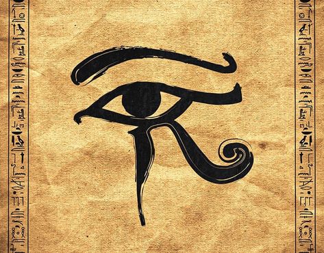 Eye Of Ra Art, Egypt Hyrogliphics, Ancient Egypt Art Drawing, Egyptian Art Drawing Symbols, Egypt Art Drawing, Kleopatra Art, Ancient Egypt Drawing, Cleopatra Drawing, Ancient Egypt Symbols