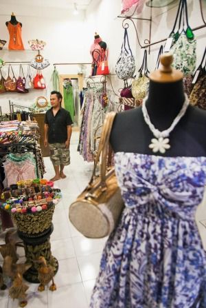 Designer clothes made from organic silks and cottons should be on your shopping list. Shopping In Bali, Bali Holiday, Bali Shopping, Best Places To Shop, Bali Holidays, Places To Shop, Your Shopping List, Silk Outfit, Custom Made Furniture