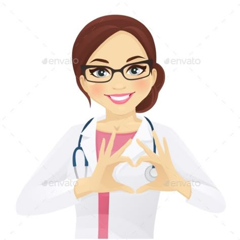 Love Doctor, Doctor Wallpaper Medical Girl, Lady Doctor Illustration, Doctor Vector, Cartoon Doctor Girl, Doctor Vector Illustration, Medical Wallpaper, Nurse Art, Happy Birthday Girls