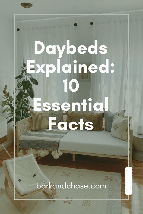 Thinking about adding a daybed to your home? Before you make any choices, check out these 10 essential facts! We'll cover everything from daybed styles to their amazing versatility as a stylish alternative to a traditional bed. It’s perfect for small spaces, guest rooms, or creating a cozy office nook. Learn about the different daybed designs, how they function in various interiors, and practical advice to ensure you zip into a glorious choice! You'll have everything you need for a chic, comfortable setup! Cute Daybed Ideas, Daybed Converts To Queen, Daybed Living Room Ideas Small Spaces, Bedrooms With Daybeds Ideas, How To Dress A Daybed, Styling A Daybed, How To Style A Daybed, Daybed In Office Room Ideas, Day Beds Ideas Small Spaces