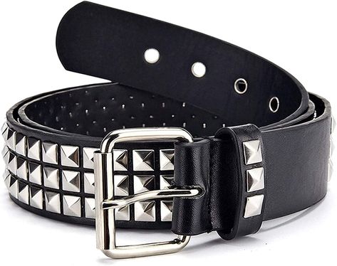 Goth Belt, Punk Belt, Punk Design, Leather Belt Buckle, Leather Rivets, Studded Belt, Metal Belt, Chain Belt, Metal Buckles