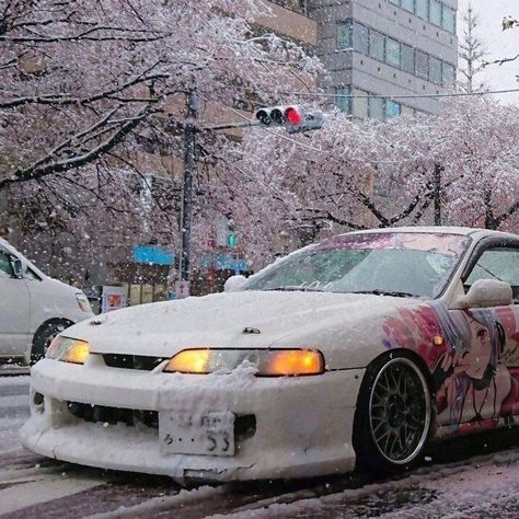 Jdm Girls, Jdm Wallpaper, Japanese Domestic Market, Night Drive, Best Jdm Cars, Drifting Cars, Street Racing Cars, White Car, Tuner Cars