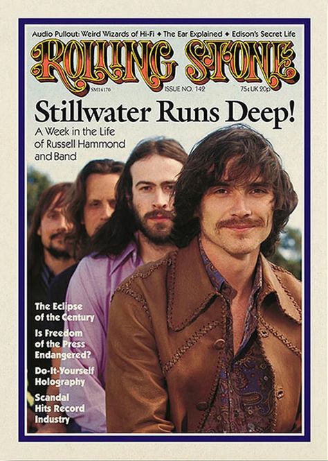 Stillwater Band, Almost Famous Movie, Almost Famous Quotes, Movie Home Decor, Rolling Stone Magazine Cover, Movie Home, Rollin Stones, Almost Love, Freedom Of The Press