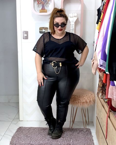 Plus Size Clothing | Women's Trendy and Fashion Plus Size On Sale Size:14 - 26 PlusSizeSummerStyle #summervivibes #plussizefashionista #ootd #plussizequeen #plussize #summerfashion. https://whispers-in-the-wind.com/the-ultimate-plus-size-outfit-guide-summer-in-style/?304 How To Style Leather Pants Plus Size, Rock Show Outfit Plus Size, Plus Size Leather Outfit, Rock Outfit Plus Size, Leather Pants Plus Size Outfit, Cool Plus Size Outfits, Plus Size Leather Pants Outfit, All Black Outfit Plus Size, Cute Outfits Plus Size