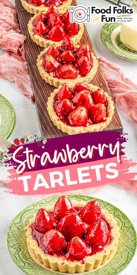 Small Pastry Recipes, Strawberry Tart Recipe Mini, Strawberry Cream Tart, Strawberry Tart Filling, Mini Strawberry Tarts, Strawberry Custard Tart, Strawberry Tarts, Strawberry Tart Recipe, Strawberry Custard Recipe