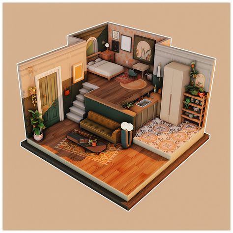 (99+) #sims on Tumblr Sims 4 Hus, Sims 4 Houses Layout, Lotes The Sims 4, Rumah Minecraft Sederhana, Sims Freeplay Houses, Floor Bloxburg, Sims 4 Bedroom, Sims 4 House Building, Sims 4 House Plans