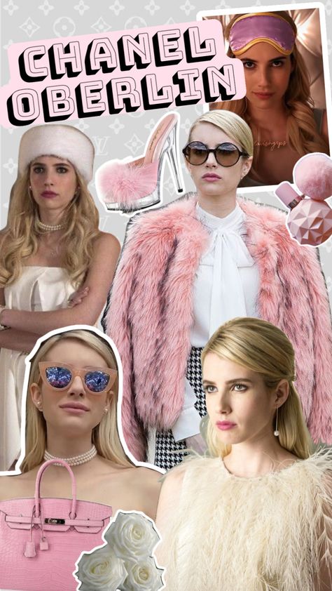 Chanel Oberlin 🤍 #chaneloberlin #chanel #screamqueens #pink #whiteaesthetic #bratz Chanel Oberlin Sunglasses, Channel 4, Chanel Oberlin Aesthetic, Early 2000s Fashion Trends, Chanel Oberlin, Teenage Drama, Teacher Wear, 2000s Fashion Trends, Early 2000s Fashion