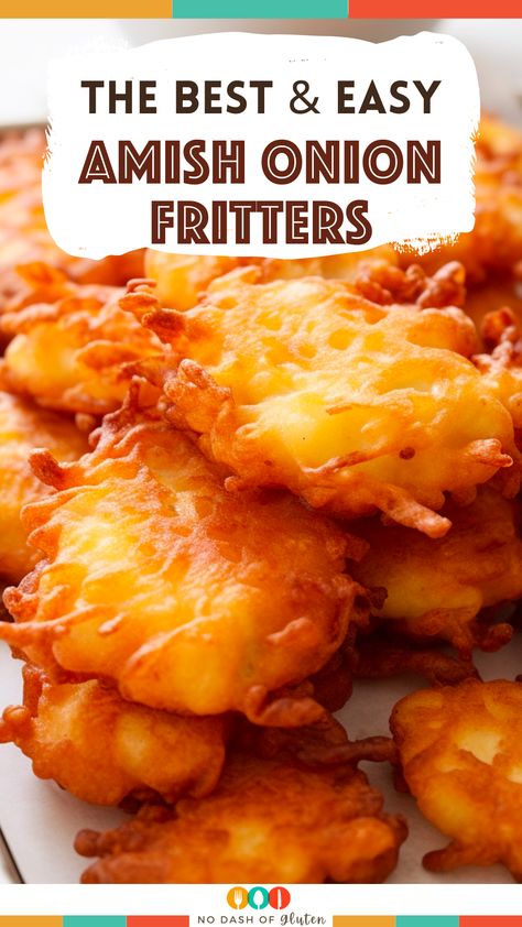 Amish Onion Fritters, Onion Fritters, Patties Recipe, Best Appetizer Recipes, Fritter Recipes, Recipes Appetizers And Snacks, Amish Recipes, Onion Recipes, Veggie Side Dishes