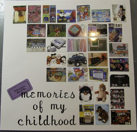 Memories of my Childhood (Steph) - Scrapbook.com Scrapbook Ideas Childhood, Scrapbook Ideas For Childhood Memories, Scrapbook Childhood Memories, Childhood Scrapbook Ideas, Memory Scrapbook Ideas, Childhood Scrapbook, Heritage Scrapbooking Layouts, Make A Scrapbook, Boyfriend Scrapbook