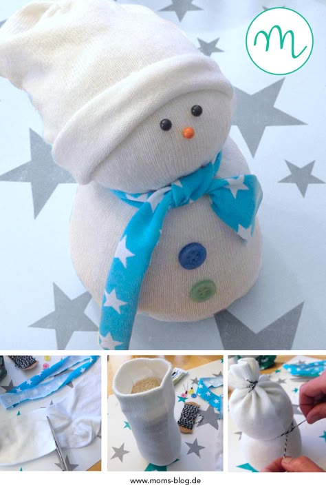 Student Crafts, Sock Snowman, Winter Kindergarten, Sock Crafts, Snowman Crafts, Christmas Gif, Winter Diy, Christmas Crafts Decorations, Paper Crafts Diy Kids