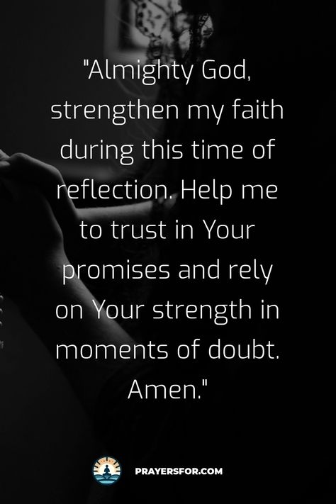 Strength in Faith Prayer Lent Bible Verses, Faith Quotes Strength, God Strength, Morning Prayer Quotes, Powerful Prayers, Spiritual Prayers, Believe Quotes, Christian Bible Quotes, Inspirational Quotes God