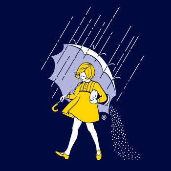 Morton Salt Girl Can Make Advertising Industry History as First Girl Icon Voted… Salt Logo, Morton Salt Girl, Purim Costumes, Morton Salt, Dallas Cowboys Cheerleaders, Retro Advertising, Vintage Character, Halloween Costumes For Girls, School Mascot