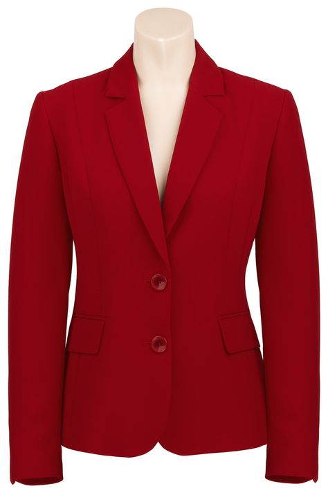 Busy Clothing Womens Red Suit Jacket - Size 22 Red Suit Jacket, Red Jacket Women, Composition Painting, Red Blazer Jacket, Jacket Outfit Women, Red Trousers, Suit Jackets For Women, Woman Suit Fashion, Pantsuits For Women