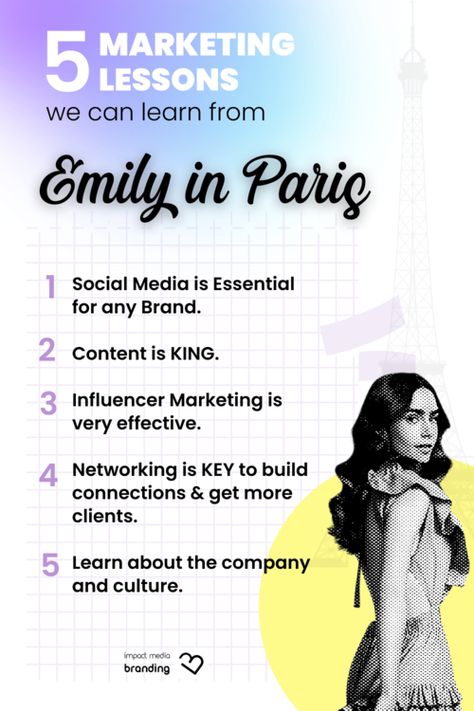 Emily In Paris Marketing, Social Media Marketing Business, Take Notes, Emily In Paris, Marketing Business, Influencer Marketing, Social Media Tips, Social Media Manager, Business Marketing