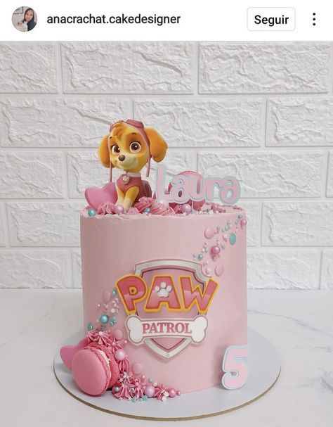 Sky Paw Patrol Bday Party, Cake Decorating Paw Patrol, Birthday Cake Skye Paw Patrol, Paw Patrol Party Ideas Skye, Skye Birthday Party Decorations, Paw Patrol Cakes For A Girl, Tort Psi Patrol Sky, Paw Patrol Girl Birthday Cake, Skye Cake Paw Patrol