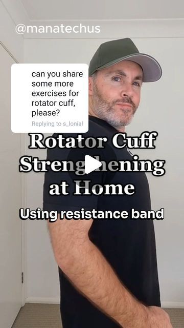 Rotator Cuff Strengthening Exercises, Rotator Cuff Muscles Anatomy, Rotary Cuff Exercises, Rotator Cuff Exercises Physical Therapy, Rotator Cuff Injury Exercises, Rotator Cuff Stretches, Band Tips, Rotator Cuff Pain, Resistant Band Workouts