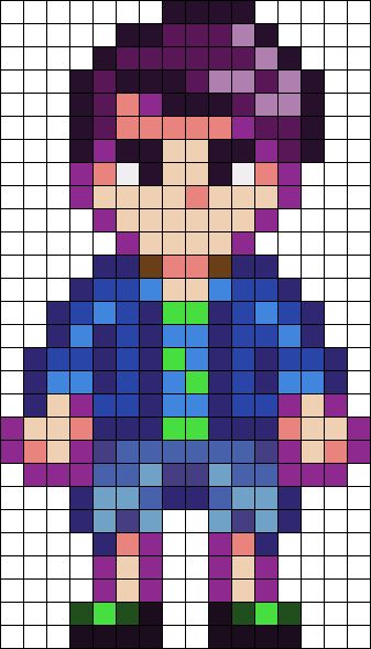 Search Results: Stardew Valley Bead Patterns | Kandi Patterns Shane Stardew Valley, Shane Stardew, Piskel Art, Easy Perler Bead Patterns, Pixel Beads, Easy Perler Beads Ideas, Fuse Bead Patterns, Pixel Art Templates, 8bit Art