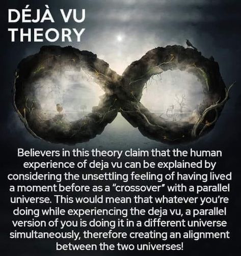 Deja Vu Theories, Dimensions Universe, Movie Hacks, Earth And Space Science, Awakening Quotes, Life Force Energy, Magic Aesthetic, Parallel Universe, Deja Vu