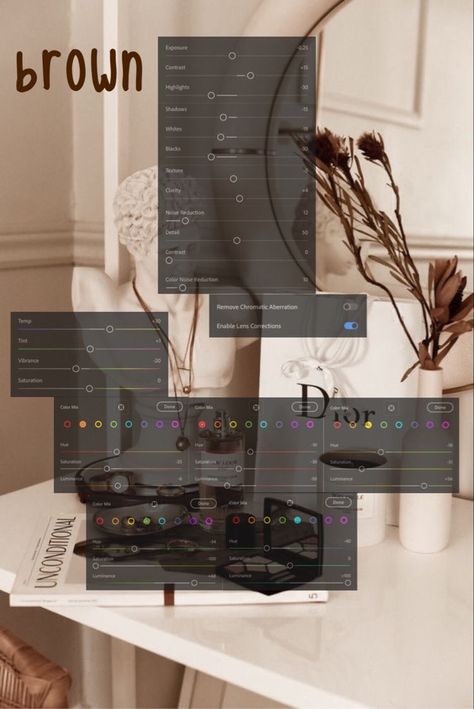 Brown Aesthetic Lightroom Preset, Brown Edit Lightroom, Lightroom Brown Preset, Brown Lightroom Presets Tutorial, Lightroom Brown Filter, Brown Filter Lightroom, Lightroom Presets Tutorial Aesthetic, Lightroom Filters Aesthetic, Lightroom Presets Brown
