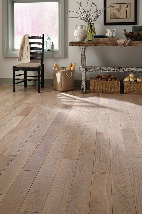 Style Simplified: Farmhouse Bamboo Lumber, Outdoor Flooring Options, Bamboo Hardwood Flooring, Installing Hardwood Floors, Farmhouse Flooring, White Oak Hardwood Floors, Unique Flooring, Flooring Store, Solid Hardwood Floors