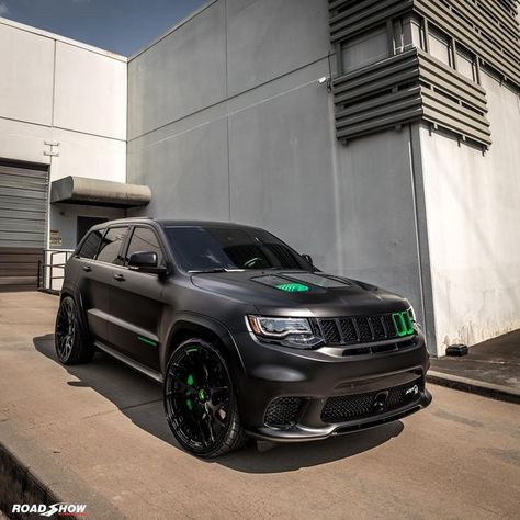 Painted License Plate, Black Hulk, Jeep Trackhawk, Srt8 Jeep, Srt Jeep, Atlanta Buckhead, Jeep Srt8, Srt Demon, Green Jeep