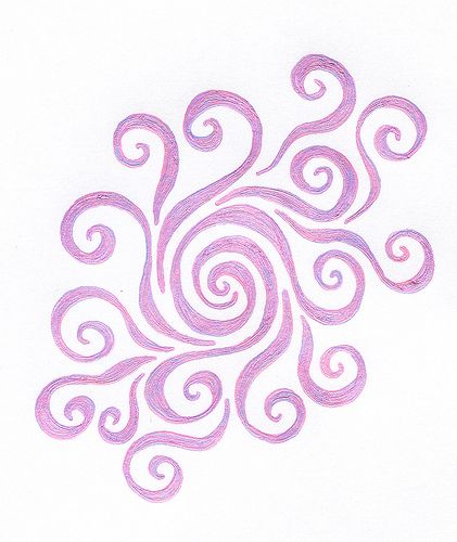 Swirls Drawing, Swirl Doodles, Drawing Swirls, Designs To Draw Patterns, Swirl Drawing, Swirly Tattoo, Swirl Symbol, Swirl Design Pattern, Apple Tattoo