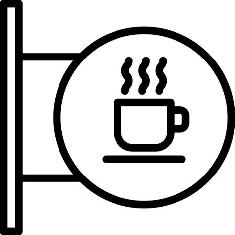 Setup Ba, Cafe Icon, Pop Art Food, Digital Editing, Shape Png, Shape Icon, Mini Cafe, Coffee Icon, Cool Pencil Drawings