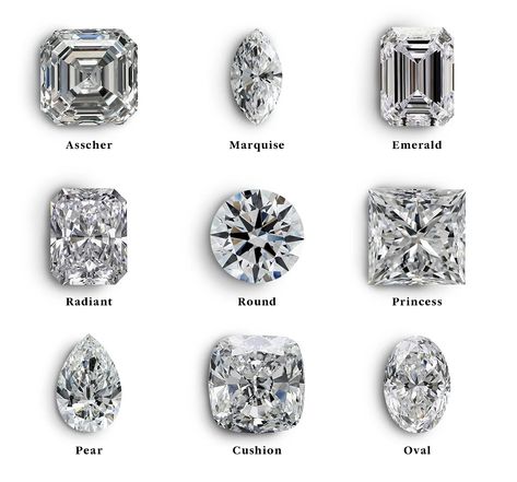 Would you choose a classic or a fancy shape diamond for your engagement ring? 💎💍 Diamond Size Chart, Most Popular Engagement Rings, Popular Engagement Rings, Hall Of Mirrors, Asscher Diamond, Radiant Diamond, Cushion Diamond, Princess Diamond, Marquise Diamond