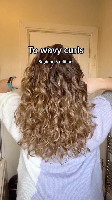 Curly Hair Styling Tutorial, How To Make Wavy Hair Curlier, How To Define 2b Curls, How To Bring Out Curls In Wavy Hair, Curly Hair Techniques Tutorials, Curl Bowl Method, Making Wavy Hair Curly, Flora And Curl, How To Style 2c Curly Hair