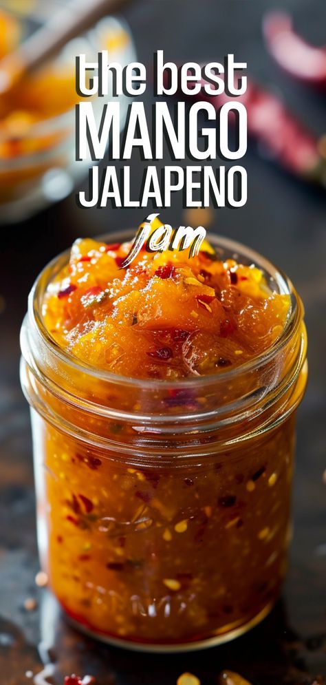 Spicy Mango & Pineapple Jam [60 Minutes] – Chasety Chili Pepper Jam Recipe, Mango Jalapeno Jelly, Sweet And Spicy Jam, Spicy Jam Recipes, Mango Pepper Jelly Recipe, Mango Pineapple Jam, Mango Jalapeno Jam, Mango Habanero Jam, Garlic Jam