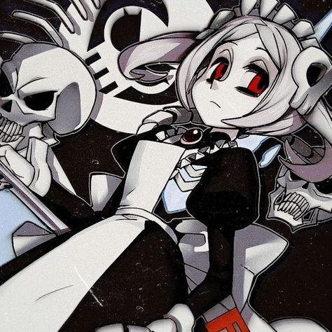 Skull Girls Pfp, Skullgirls Pfp, Marie Skullgirls, Skullgirls Icons, Skullgirls Fanart, Skull Girls, Capcom Art, Animatronic Fnaf, Skull Island