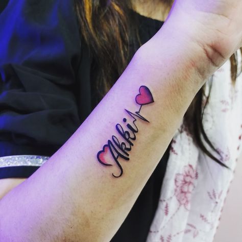 Akki name #tattoo designs #heart #tattoo designs girl hand #tattoo designs #best #tattoo designs with #Prince #tattoo studio #Raipur Chhattisgarh appointment 9589557355 Aditi Name Tattoo Designs, Tattoo Designs Heart, Name Tattoos For Girls, Elegant Skirt Outfits, Prince Tattoo, Hand Tattoo Designs, Raipur Chhattisgarh, Prince Tattoos, Heart Tattoo Designs