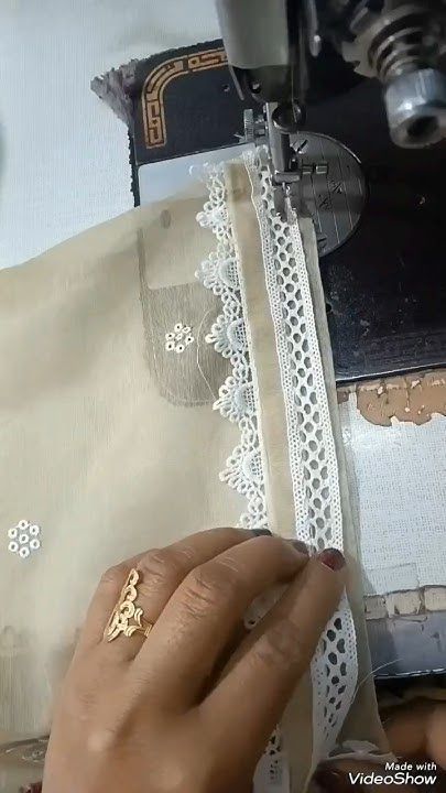 How To Sew Lace Fabric, Chunari Suit Designs, Suits With Lace Designs, Simple Suit Designs With Laces, Neck Designs For Suits With Lace, Plane Suit Designs With Lace, Laces Designs On Suits, Plain Suits Design With Lace, Lace Design On Suits Latest