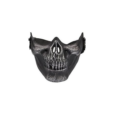 GEBANG® Half Face Protection Skull Skeleton Warrior armor Mask 1/2... ($16) ❤ liked on Polyvore featuring mask Armor Mask, Warrior Armor, Skeleton Mask, Skeleton Warrior, Paintball Mask, Mascaras Halloween, Tactical Helmet, Motorcycle Helmet Accessories, Half Mask