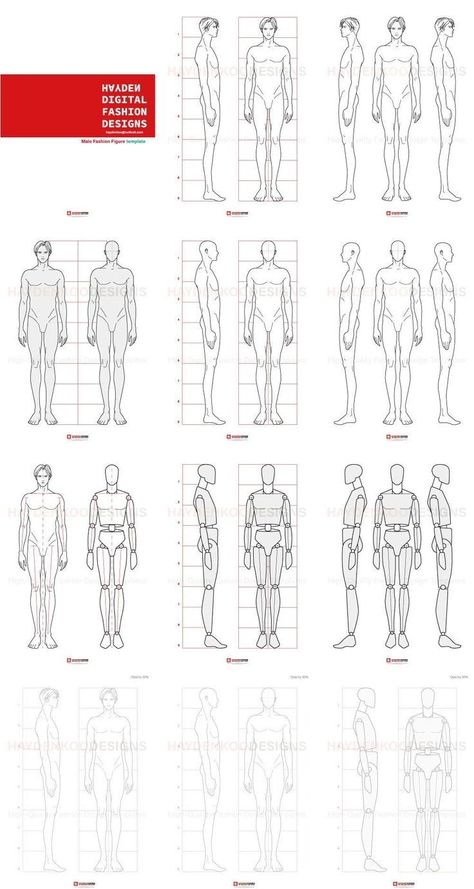 Figure Template, Fashion Figure Templates, Body Template, Fashion Figure, Fashion Figure Drawing, Fashion Design Template, Sketch Poses, Human Anatomy Drawing, Character Model Sheet